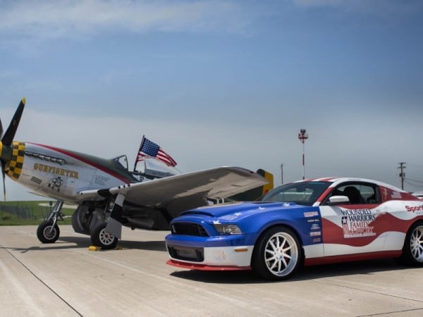 Wounded Warriors Mustang GT500 Super Snake on 2013 tour
