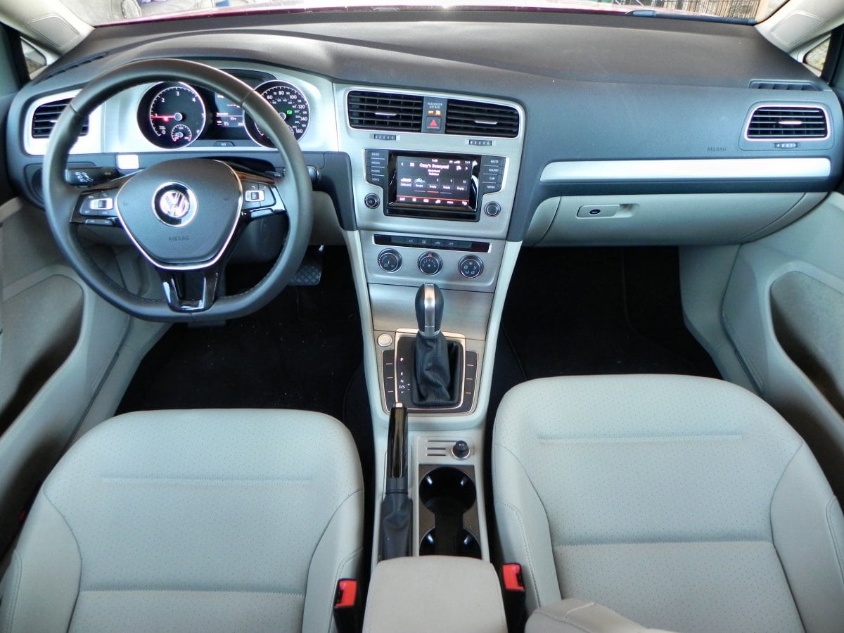 2015 Volkswagen Golf Sportwagen Interior Review Aaron On Autos
