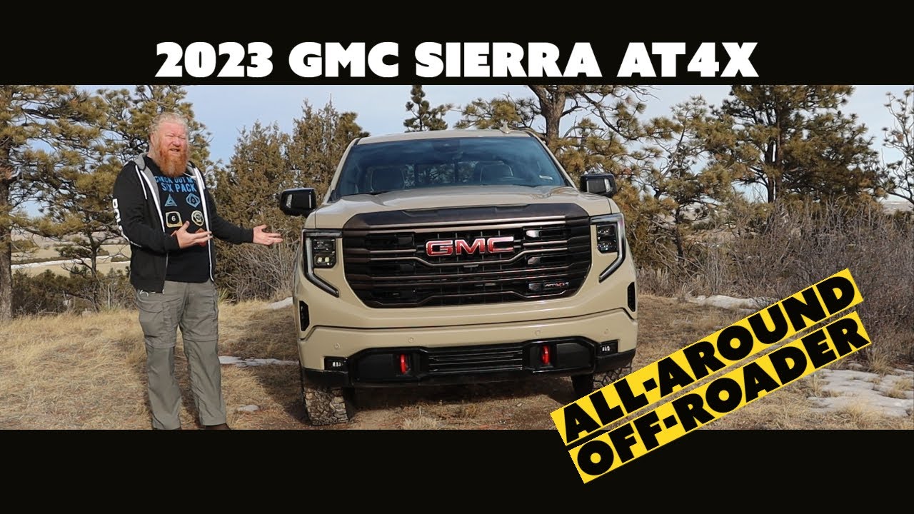 2023 GMC Sierra 1500 AT4 is an All-Around Off-Roader